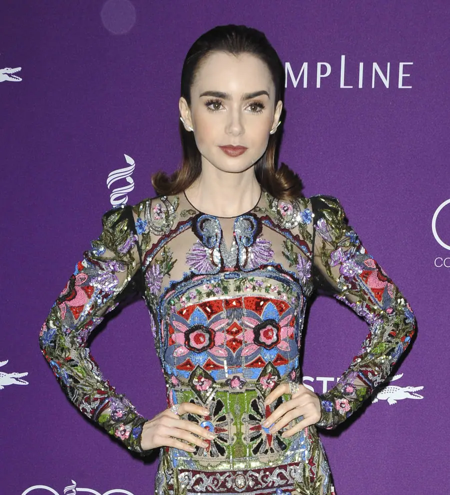 Lily Collins was confronted by school officials over eating disorder