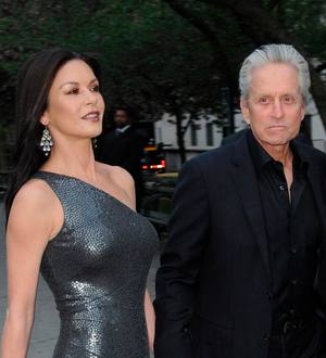 Catherine Zeta-Jones sings at school fundraiser