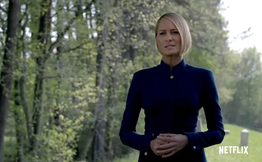 Robin Wright Ready To Take Charge of "House of Cards" Final Term!
