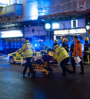 Stars' shock over London theater roof collapse