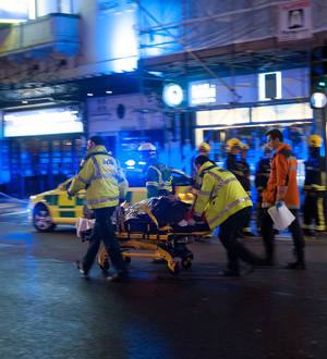 Stars' shock over London theater roof collapse