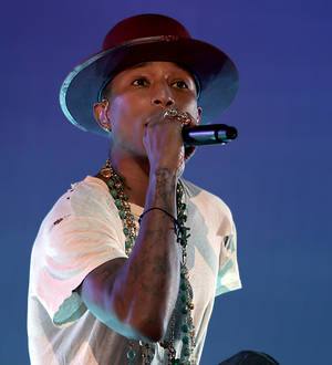 Pharrell lands basketball game cameo