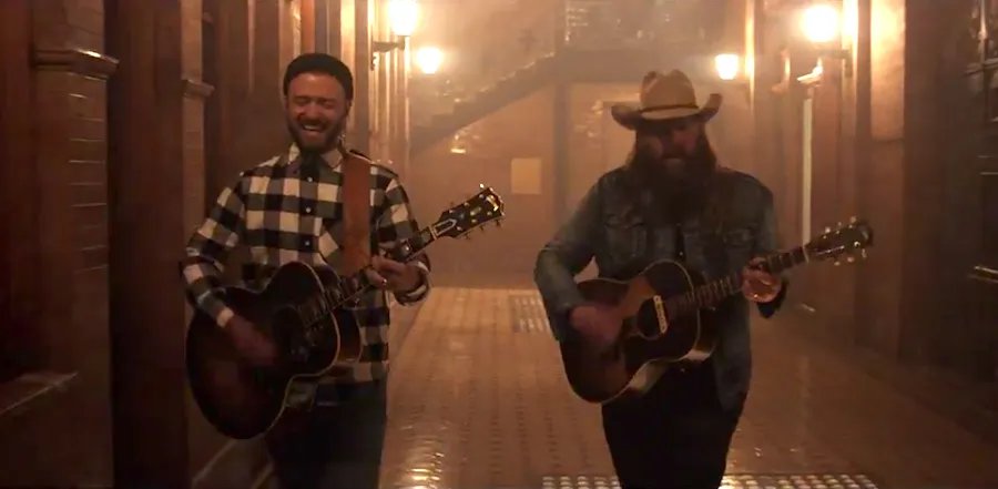 Justin Timberlake Teams Up with Country Star Chris Stapleton for "Say Something"!