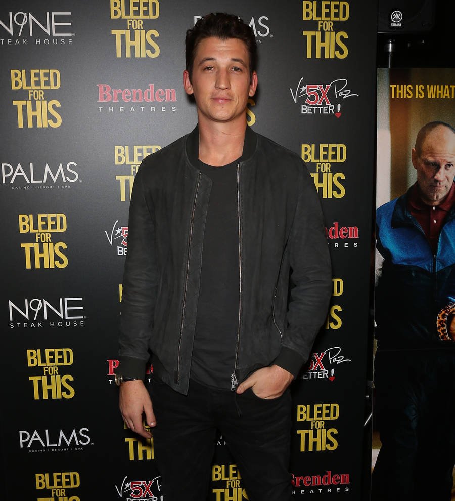 Miles Teller gearing up for deep fried turkey on Thanksgiving