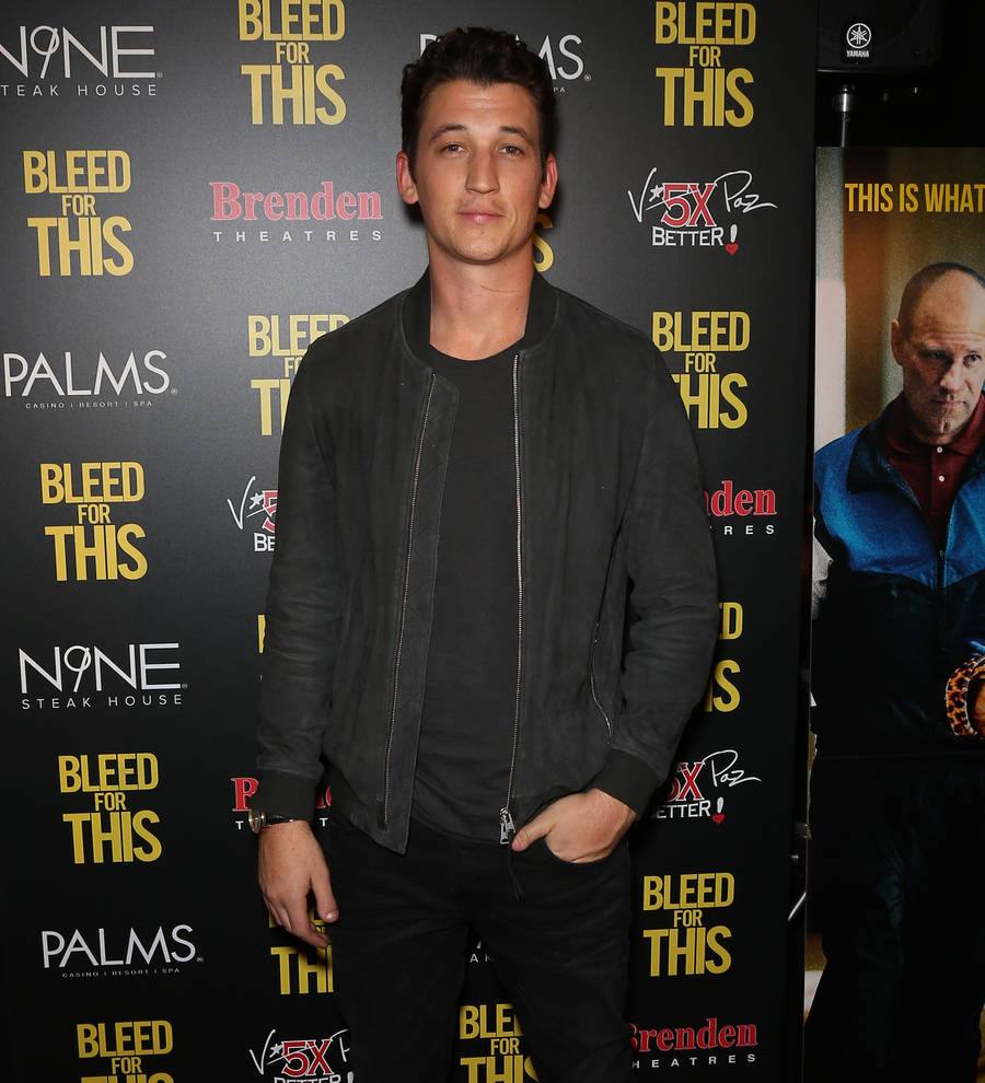 Miles Teller gearing up for deep fried turkey on Thanksgiving