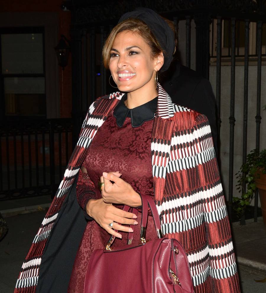 Eva Mendes stuns in first public outing in six months