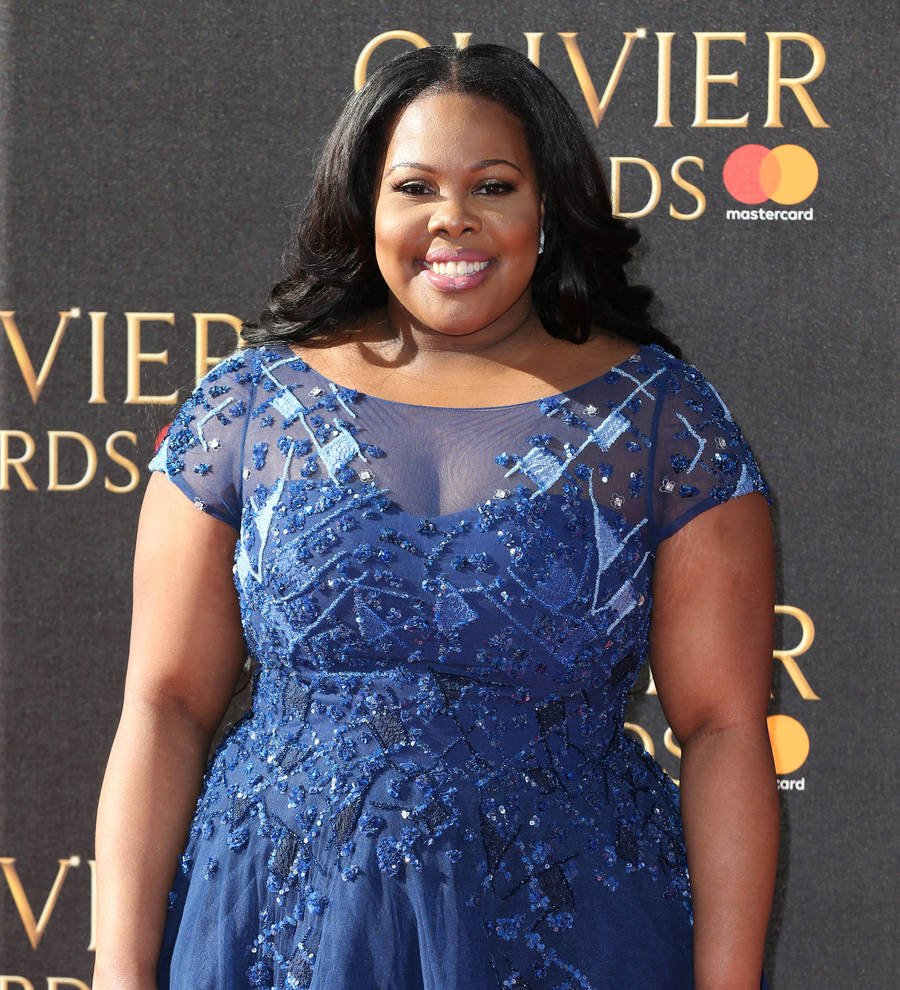 Amber Riley 'all cried out' following Olivier Awards win