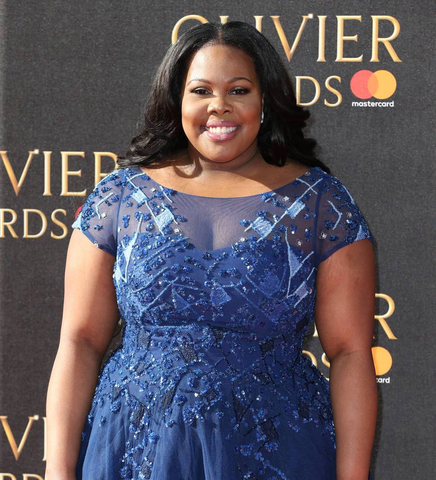 Amber Riley 'all cried out' following Olivier Awards win