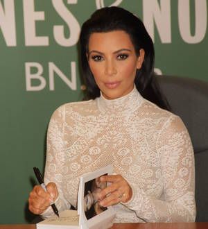 Kim Kardashian bans 'selfies' at book launch