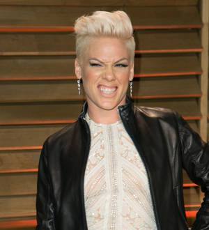 Pink hits back at weight gain critics