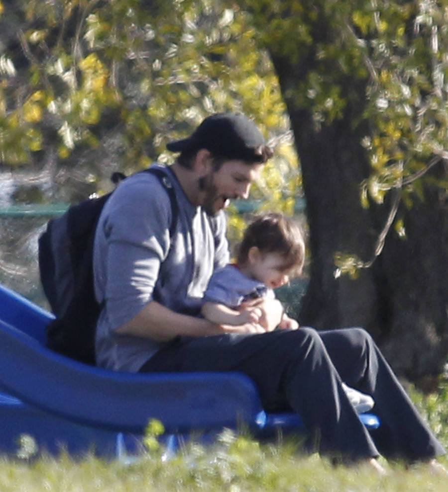 Ashton Kutcher constantly worries about daughter Wyatt