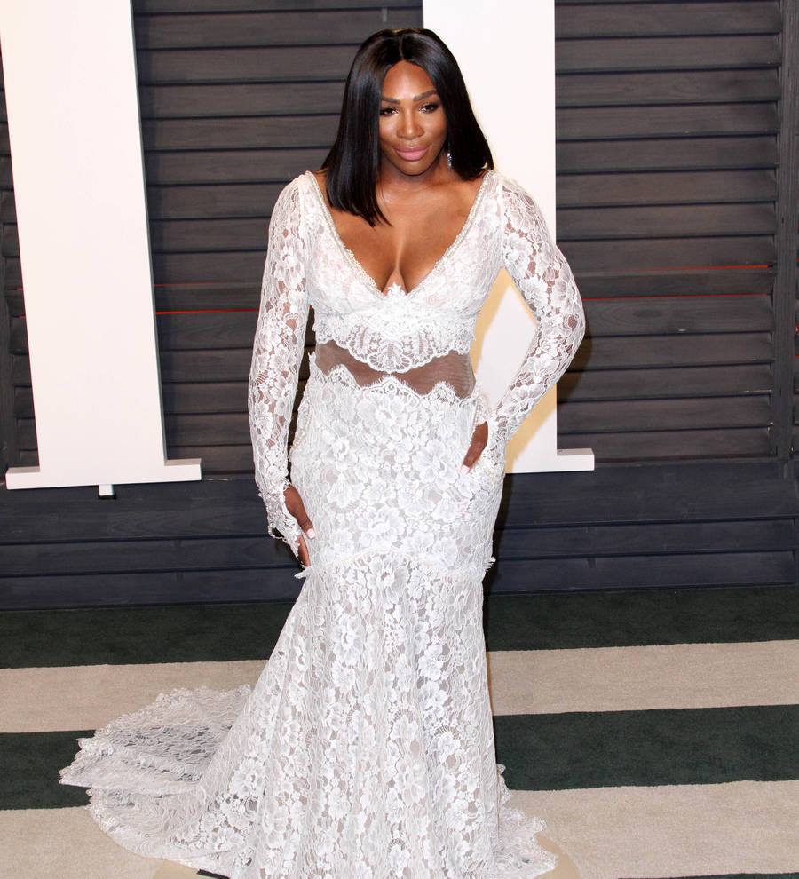 Serena Williams thanks Anna Wintour for helping her select dream wedding dress