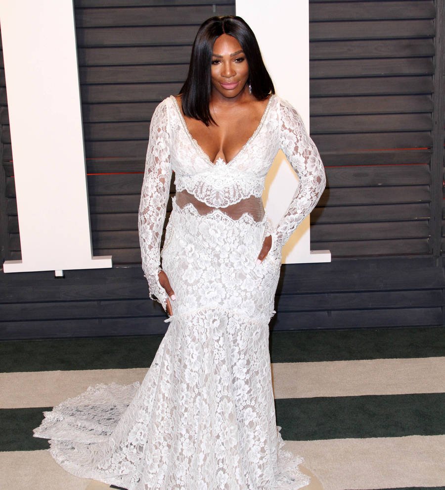 Serena Williams thanks Anna Wintour for helping her select dream wedding dress