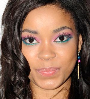 Dionne Bromfield teary as she admires tributes to late godmother Winehouse