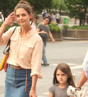 Katie Holmes uninjured after car crash