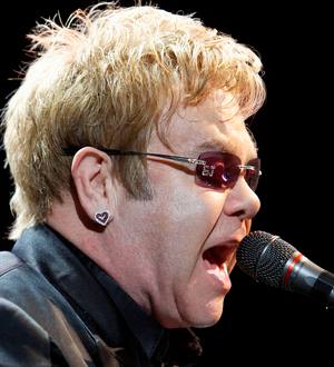 Sir Elton John Dueting with Matthew Morrison
