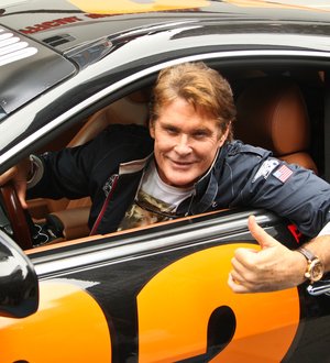 David Hasselhoff revs up for Gumball 3000 Rally