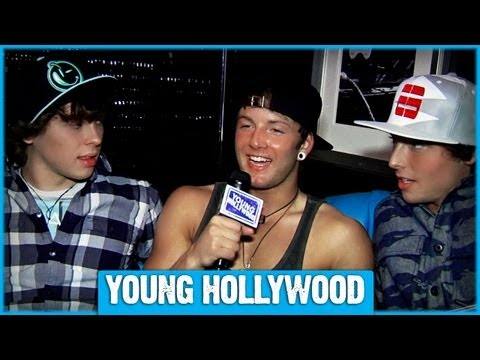 Emblem3 at The Roxy, Part 1 - Backstage With The Boys!