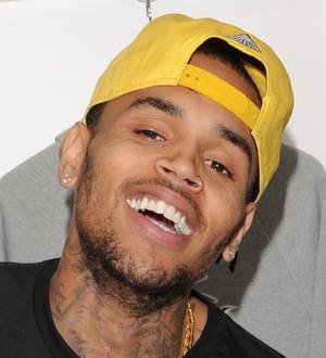 Chris Brown bags modelling contract