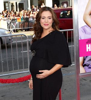 Alyssa Milano is a mum