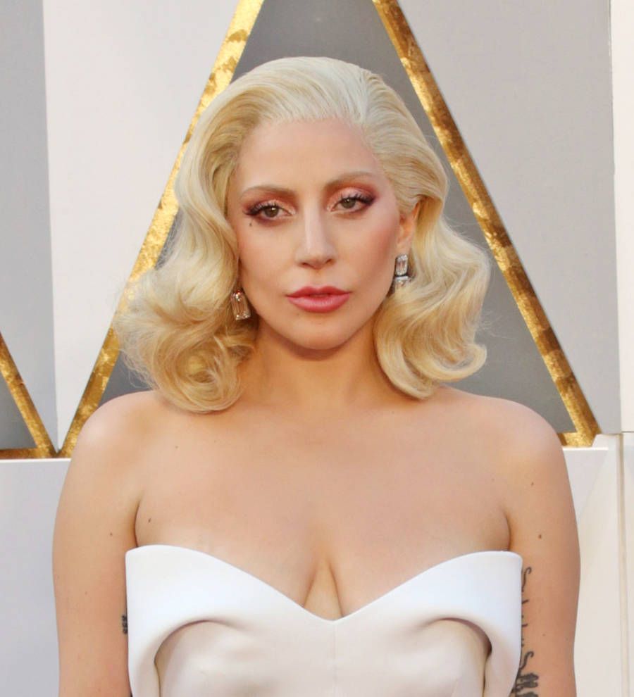 Lady Gaga gatecrashes wedding photo shoot