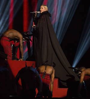 Madonna suffering whiplash after 'nightmare' stage fall