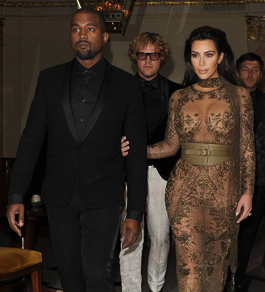 Kim Kardashian treats fans to a rare snap of baby son Saint
