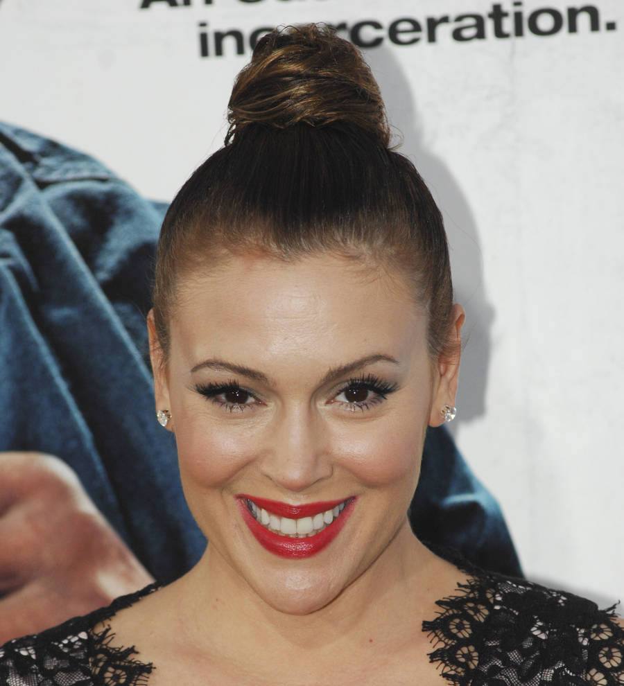 Alyssa Milano reconsidering plans for baby number three