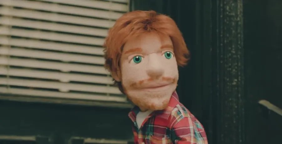 ICYMI: We Couldn't Be "Happier" About Puppet Ed Sheeran's Return In New Music Video!
