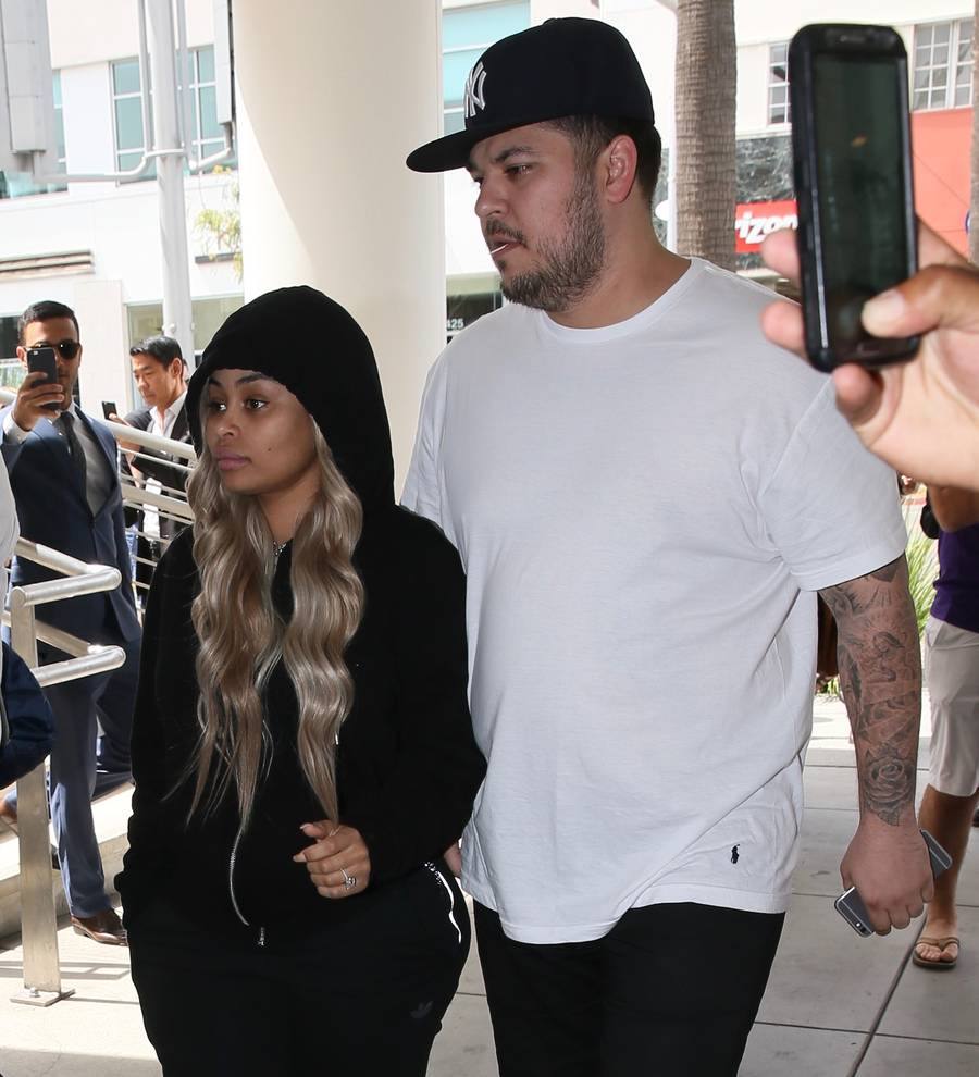 Blac Chyna debuts baby bump