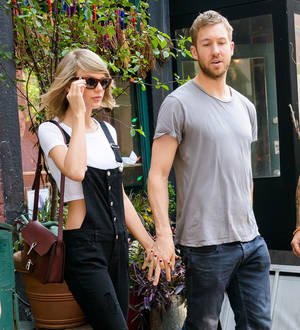 Taylor Swift and Calvin Harris reunite for birthday party