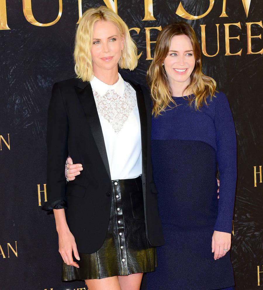 Charlize Theron throws baby shower for Emily Blunt
