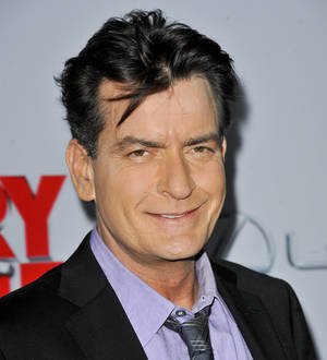 Charlie Sheen visits cancer patient