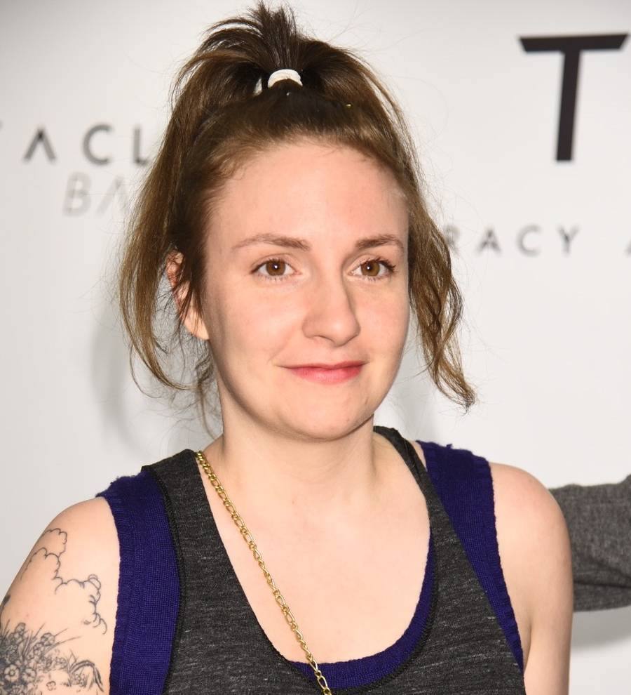 Girls star Lena Dunham bares all for 50-year reunion skit