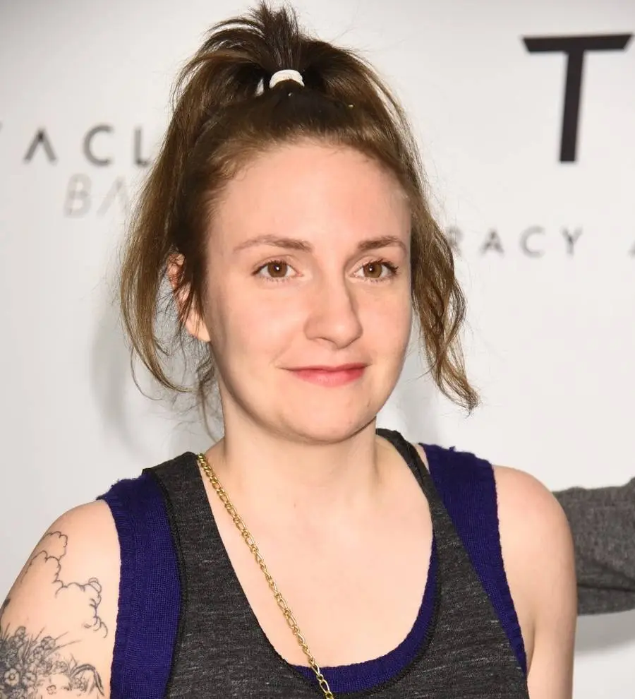 Girls star Lena Dunham bares all for 50-year reunion skit
