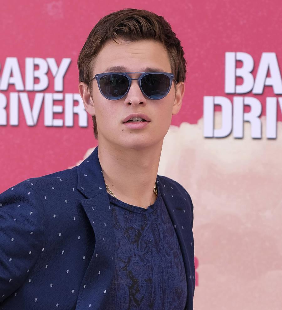 Ansel Elgort handed keys to Baby Driver car