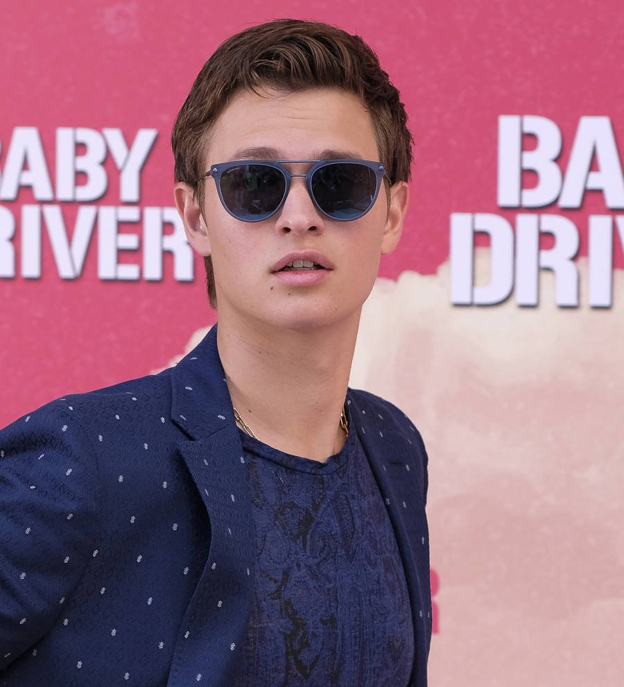Ansel Elgort handed keys to Baby Driver car