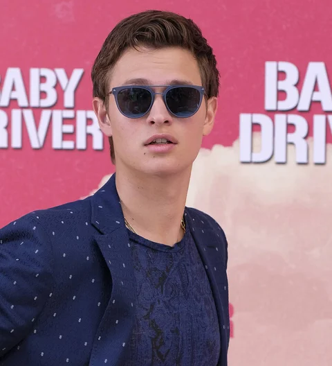 Ansel Elgort handed keys to Baby Driver car