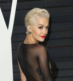 Rita Ora suffers wardrobe malfunction on TV show