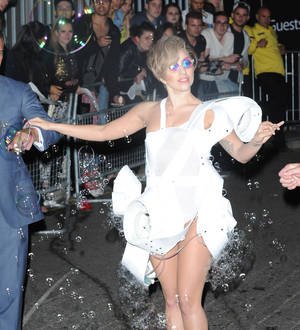 Lady Gaga performs comeback gig in London