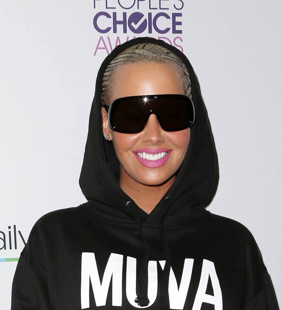 No more rap romances for Amber Rose after Wiz and Kanye