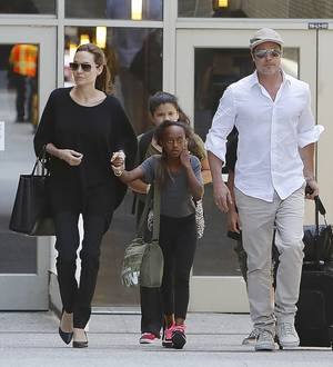 Angelina Jolie and Brad Pitt reunite in Malta