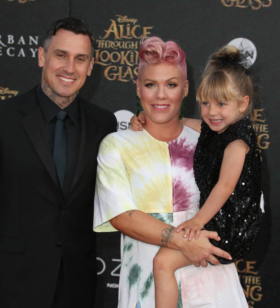 Pink's daughter is a BMX biker, just like daddy
