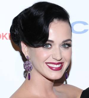 Katy Perry performs with Rolling Stones