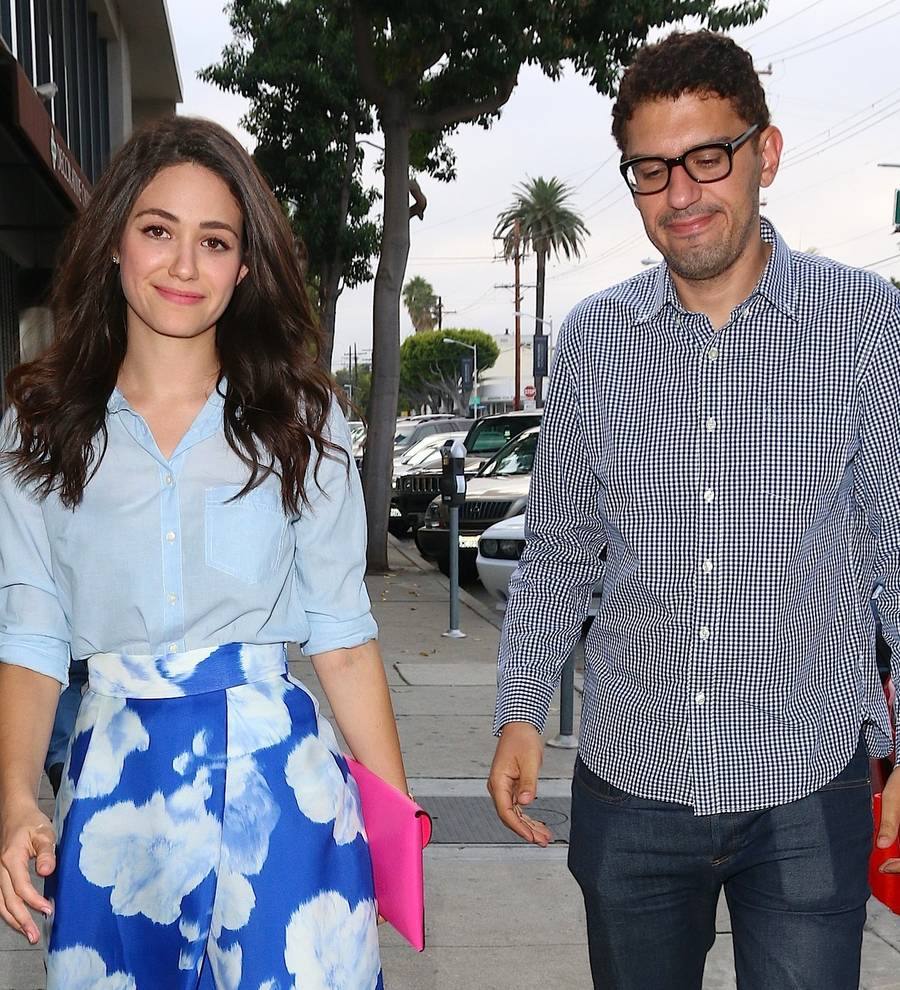 Emmy Rossum engaged