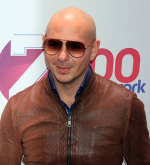 Pitbull entertains troops for Independence Day concert