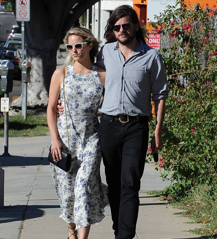 Dianna Agron lets friends leak photos from top secret Moroccan wedding