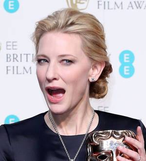 Cate Blanchett turns air blue at BAFTAs