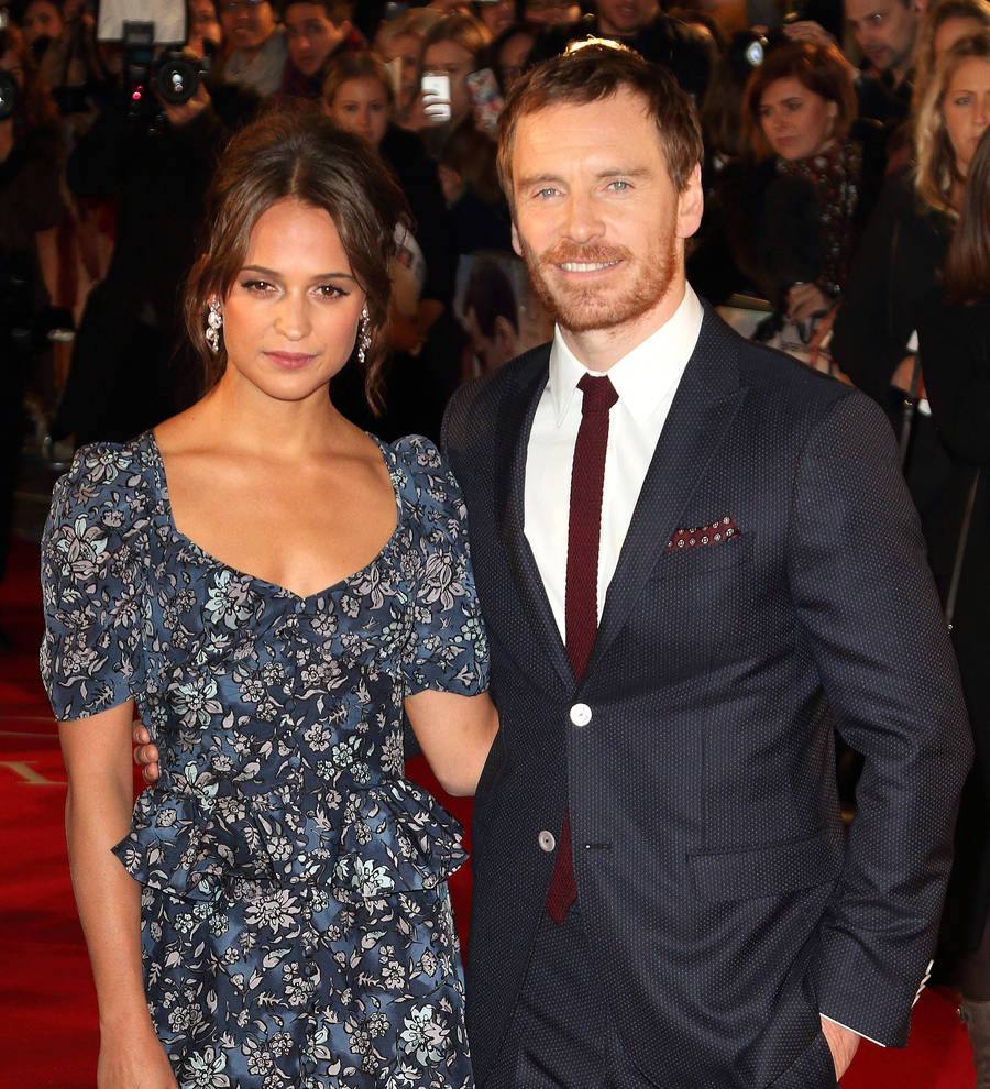 Michael Fassbender and Alicia Vikander move in together - report