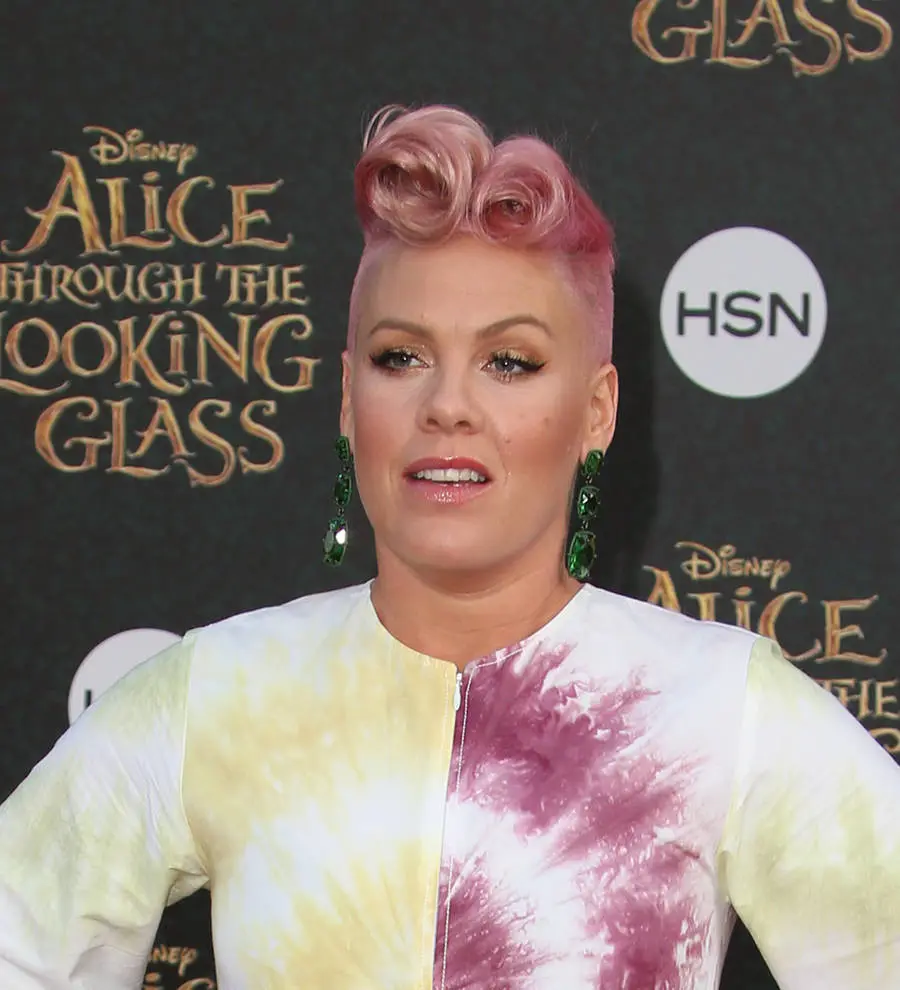 Pink is a new mom